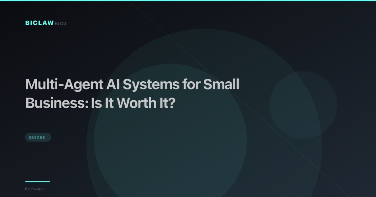Multi-Agent AI Systems for Small Business: Is It Worth It?